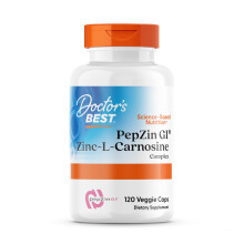 Doctor's Best, PepZinGl, Zinc-L-Carnosine Complex, 120 Vegan