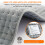 Electric Heating Pad for Back Neck Shoulders, Heat Pad with Auto Shut 6