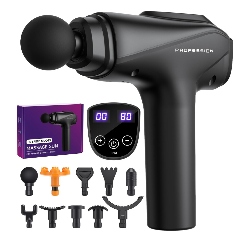 Bemkia Massage Gun Deep Tissue Professional Muscle Massager Portable