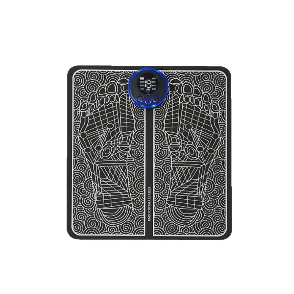 Testlili Ems Foot Massager Mat With 8 Modes And 19 Intensity Levels For Pain