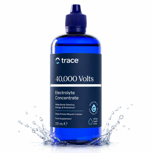 Trace Minerals 40,000 Volts - Supports Hydration, Energy, Muscles,