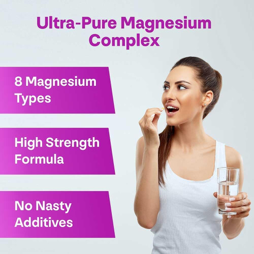 Longevity Box Ultimate Magnesium Complex – 8 Types in 1 Formula 1