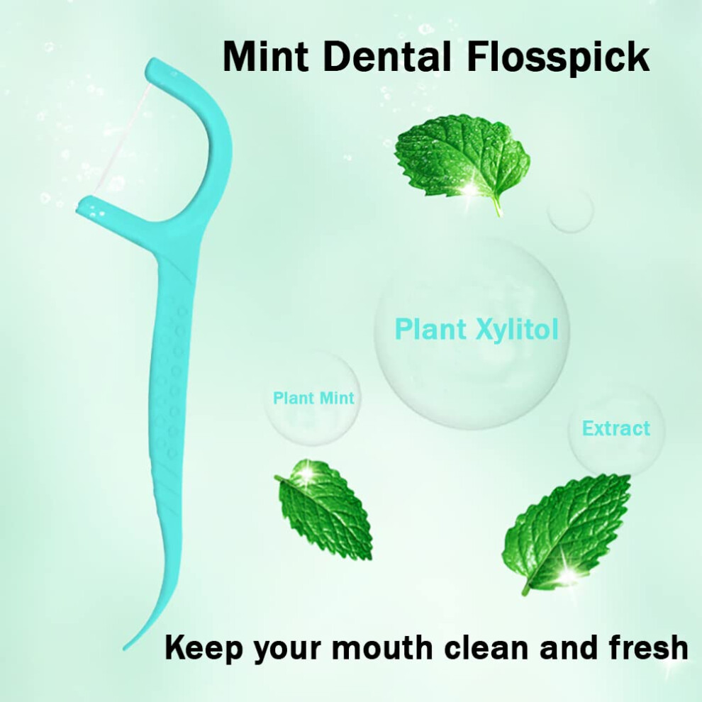 Selcouth Yyds Dental Floss Picks,Dental Floss Sticks For Teeth