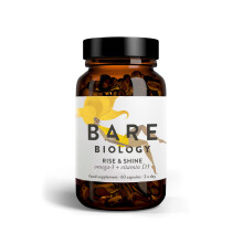 Bare Biology Omega 3 Capsules High Strength + Vitamin D3 - Rise &