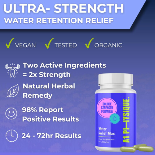 A1 Physique Water Retention Tablets for Fluid Retention - Double 1