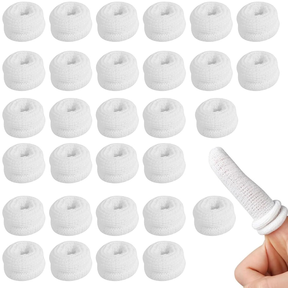 Nekaplo 30 Pcs Finger Bandages Tubular Â Elastic Finger Bandages For