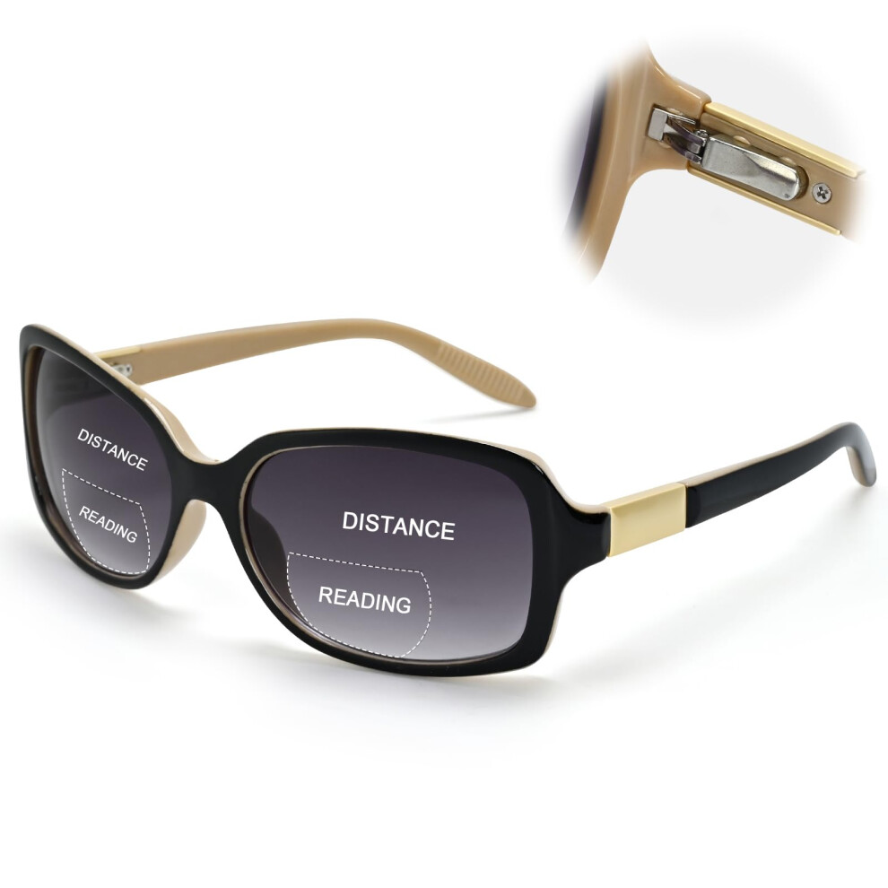 Jisoo Reading Sunglasses 3.0 Bifocal Sunglasses For Women, Retro