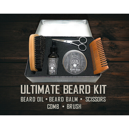 Viking Revolution - Beard Grooming Kit for Men - Ultimate Beard Kit 2