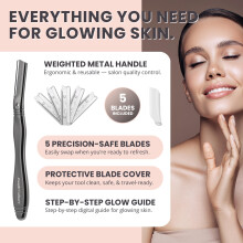 Jungle Culture Dermaplane Razor - Eyebrow Shaping, Precision