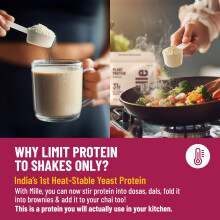 Mille Vegan Protein Powder | 31g Protein | Unflavoured | Made with