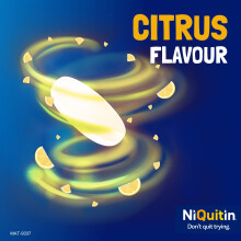 NiQuitin 4mg Minis Citrus Lozenges - Citrus Flavour (3 x Pack of 20