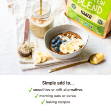 BodyMe Organic Vegan Protein Powder Blend, Naked Natural -