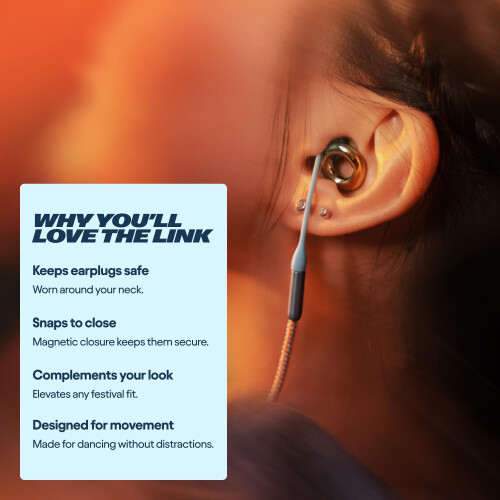 Loop Loop x Coachella Link Safety Connector Cord | Stylish Magnetic 1