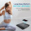 arboleaf Weighing Scale for Body Weight, Digital Bathroom Scale with 6