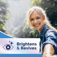 Optrex Dazzling Eye Drops, Brightens & revives, Dull Eyes, 10ml,