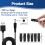 7Pcs Universal Shaver Charger Kit – USB Power Cable with 6 Adapter 3