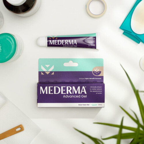 Mederma Advanced Gel - Advanced Scar Care for Scars - 20 ml (Pack of 2