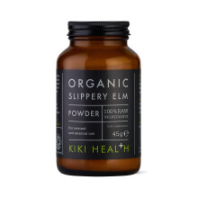 KIKI Health Organic Slippery Elm Powder 45g - Suitable for Vegans &
