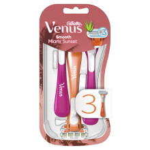 Gillette Venus Miami Sunset Smooth Sensitive Disposable Women's Razor