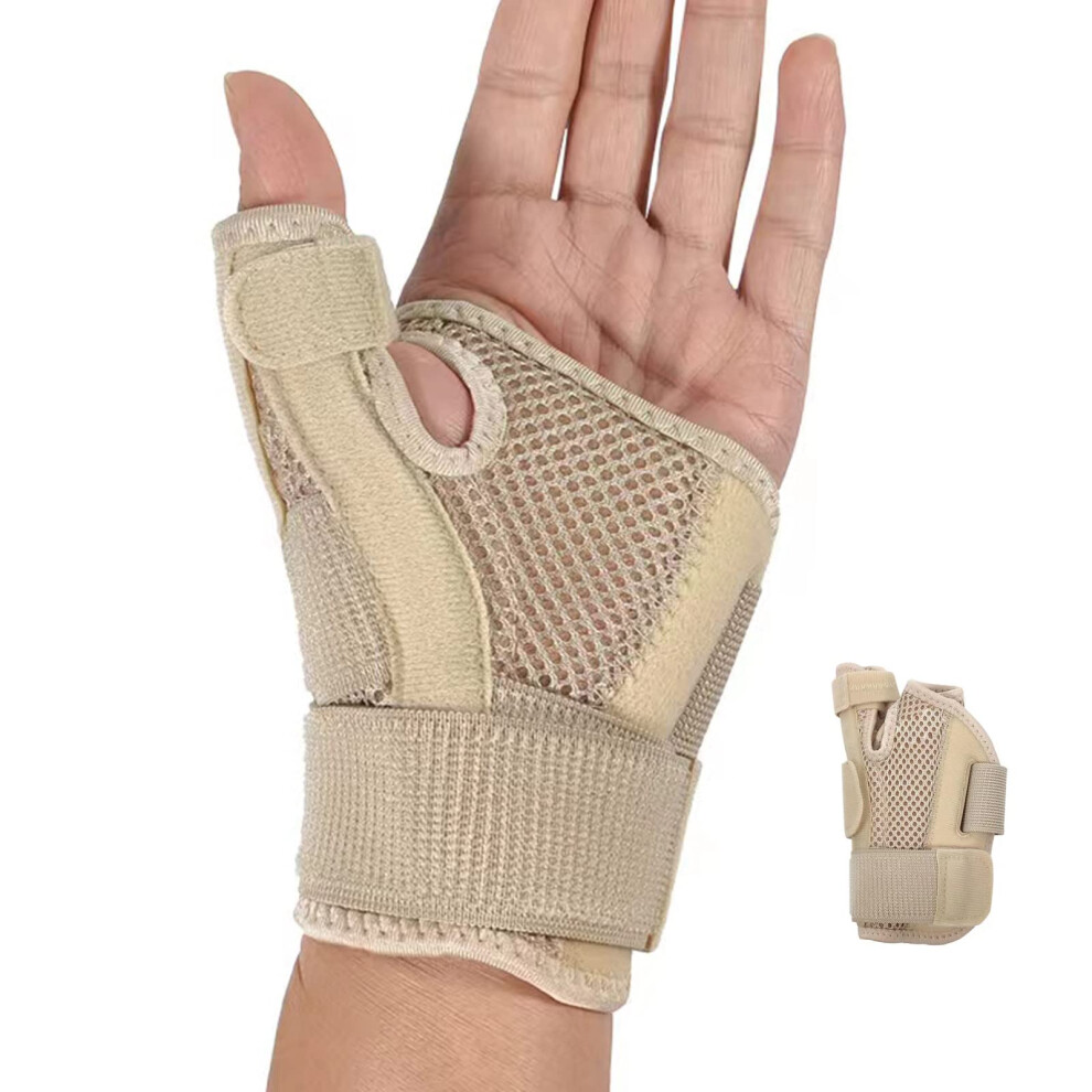Songqee Wrist Thumb Supports Splint Brace Hand Straps, Adjustable