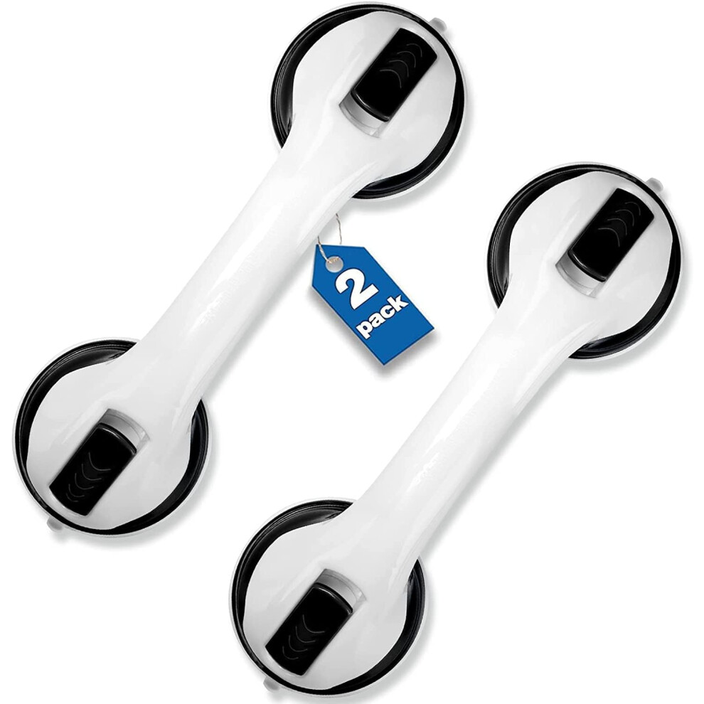Budding Joy Shower Handle 2 Pack 12 Inch Grab Rails, Bathroom, Bathtubs, Bath
