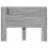 VidaXL vidaXL Storage Headboard with LED Grey Sonoma Engineered Wood 5
