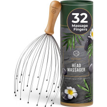 HELDSON Premium Head Massage Spider 32 Fingers - FSC100% - Head