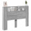 VidaXL vidaXL Storage Headboard with LED Grey Sonoma Engineered Wood 4