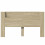 VidaXL vidaXL Storage Headboard with LED Sonoma Oak Engineered Wood 5