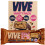 Vive Vegan Protein Bars Variety Pack – Dark Chocolate Coated Salted 1