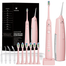 2-1 Oral Clean Kit- Water Dental flosser & Electric Toothbrush Combo-