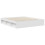 VidaXL vidaXL Bed Frame with Headboard White 180 x 200 cm Solid Pine Wood 5