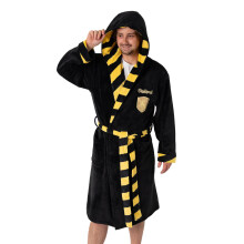 (Small) Harry Potter Hooded Bathrobe (Unisex Black)