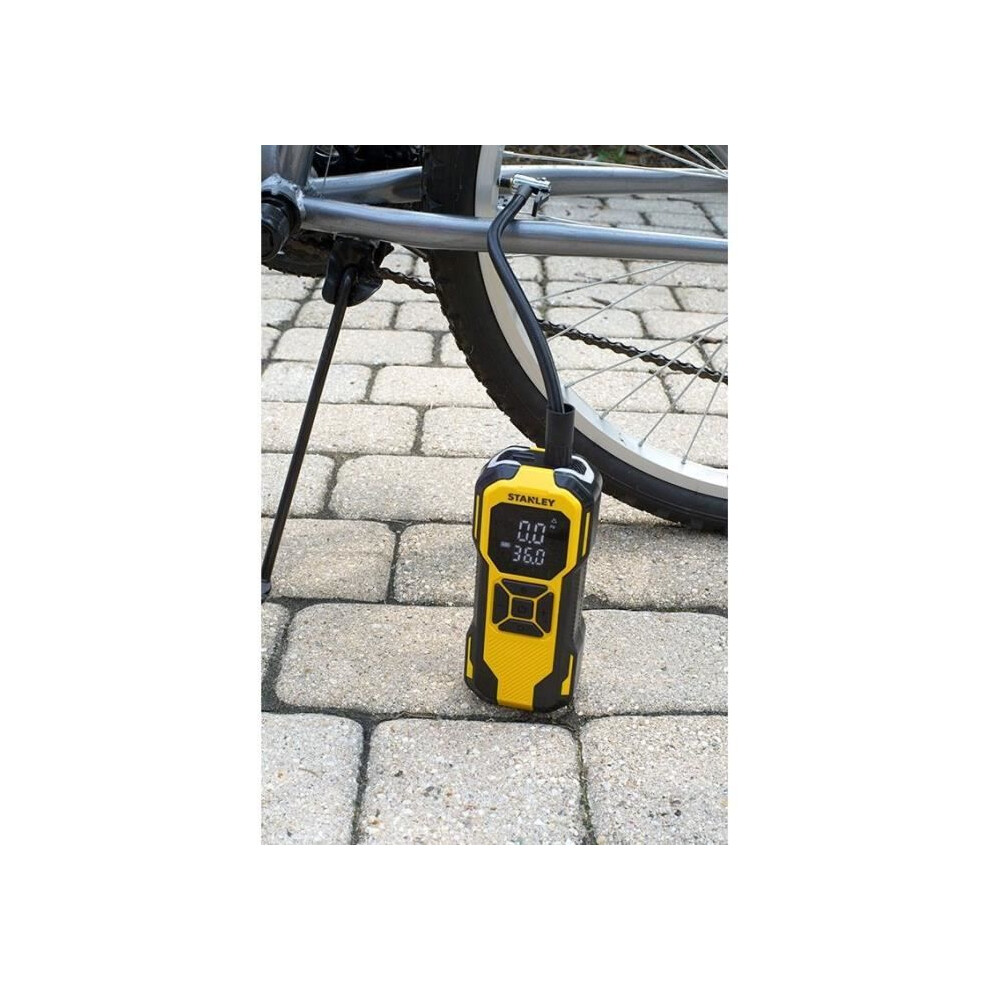 Stanley , Kompressor, Wiederaufladbare Vakuum- Und Luftpumpe 2-In-1 12 L/Min (11 Bar) - Image 2
