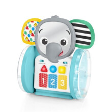BABY EINSTEIN EARL der interaktive, mehrsprachige Rollenspielzeug-Elefant, Weihnachtsgeschenk für Babys, Entwicklung der Motorik