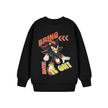 (3-4 Years) Sonic the Hedgehog Sweatshirt (Boys Black)
