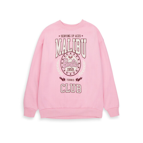 Barbie (Small) Barbie Sweatshirt (Womens Pink)