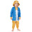(3-4 Years) Peter Rabbit Onesie (Boys Multicoloured) 1
