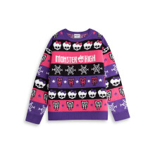 (Small) Monster High Christmas Jumper (Womens Multicoloured)