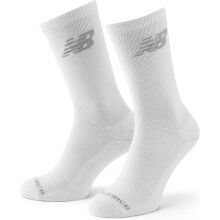 (White, 2 (Adults')) New Balance Mens Socks 10pk Crew M 7-8 L 9-11 white UK Size