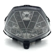 Motorcycle LED Taillight Brake Turn Signal Light for CBR125 CBR250R CBR300 CB300F Gray