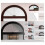Custom Arched Honeycomb Blinds for Window Shapes - Semicircular Cellular Shades 5