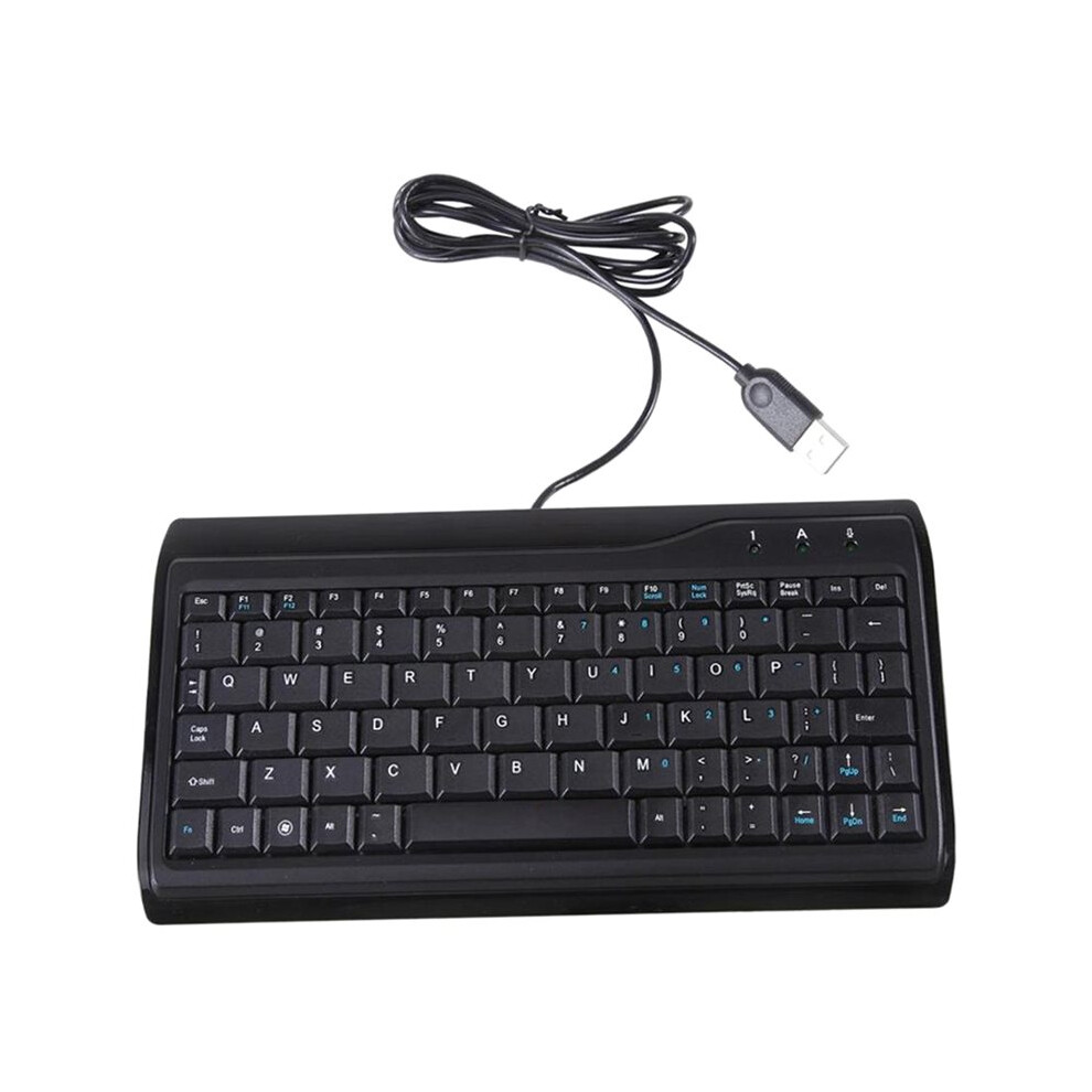 Portable Keyboard Slim Low Profile Quiet Usb Wired Keyboard For Computer Notebook Laptop Pc Desktop Silent Typing 4712194779032