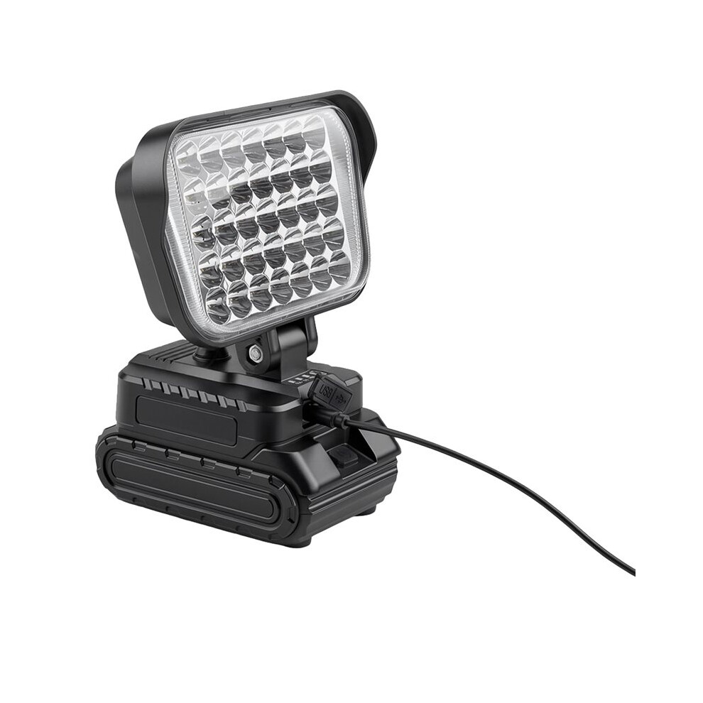 Magnetic Work Light With Rechargeable Battery For Auto Repair And Maintenance Long-Lasting Wide- Outdoor Flashlight 4712433874719
