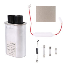 Mica-Platten + Hochspannungskondensator + Hochspannungsdiode + Sicherung 8-Teiliges Set für Midea/Galanz Standard-Mikrowellenofen Teile