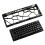 Keyboard Case, Mechanical Keyboard Shell, Transparent Keyboard Housing for GH60 Wooting60 MAD60 2