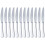 Amazon Basics Stainless Steel Dinner Knives With Round Edge 1