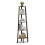 VASAGLE VASAGLE Corner Bookcase 5 Tier Shelf Ladder Shelf Storage Unit Plant 1