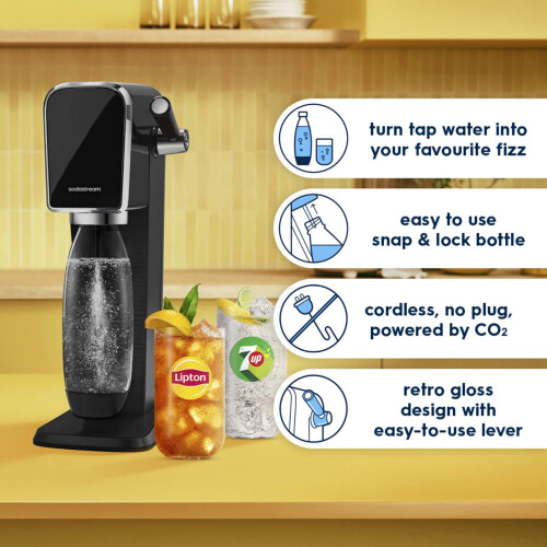SodaStream SodaStream - Art Sparkling Water Maker - Retro Design
