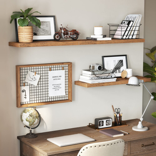 VASAGLE VASAGLE Wall Shelf, Floating Shelf, Hanging Shelf 2